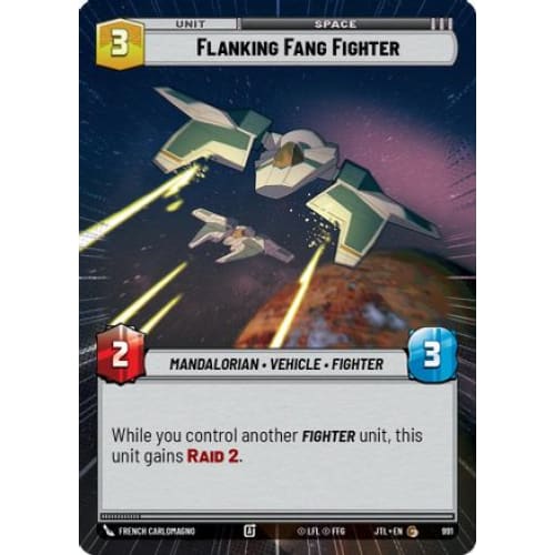 Flanking Fang Fighter (Hyperspace Foil) (991)  Foil
