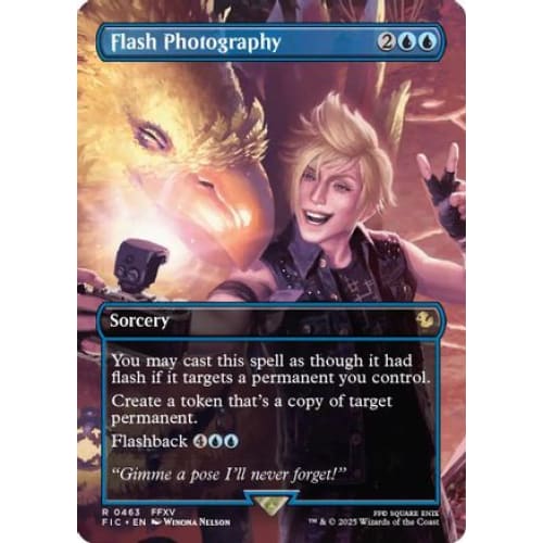 Flash Photography (Borderless) (FIC-463) Foil