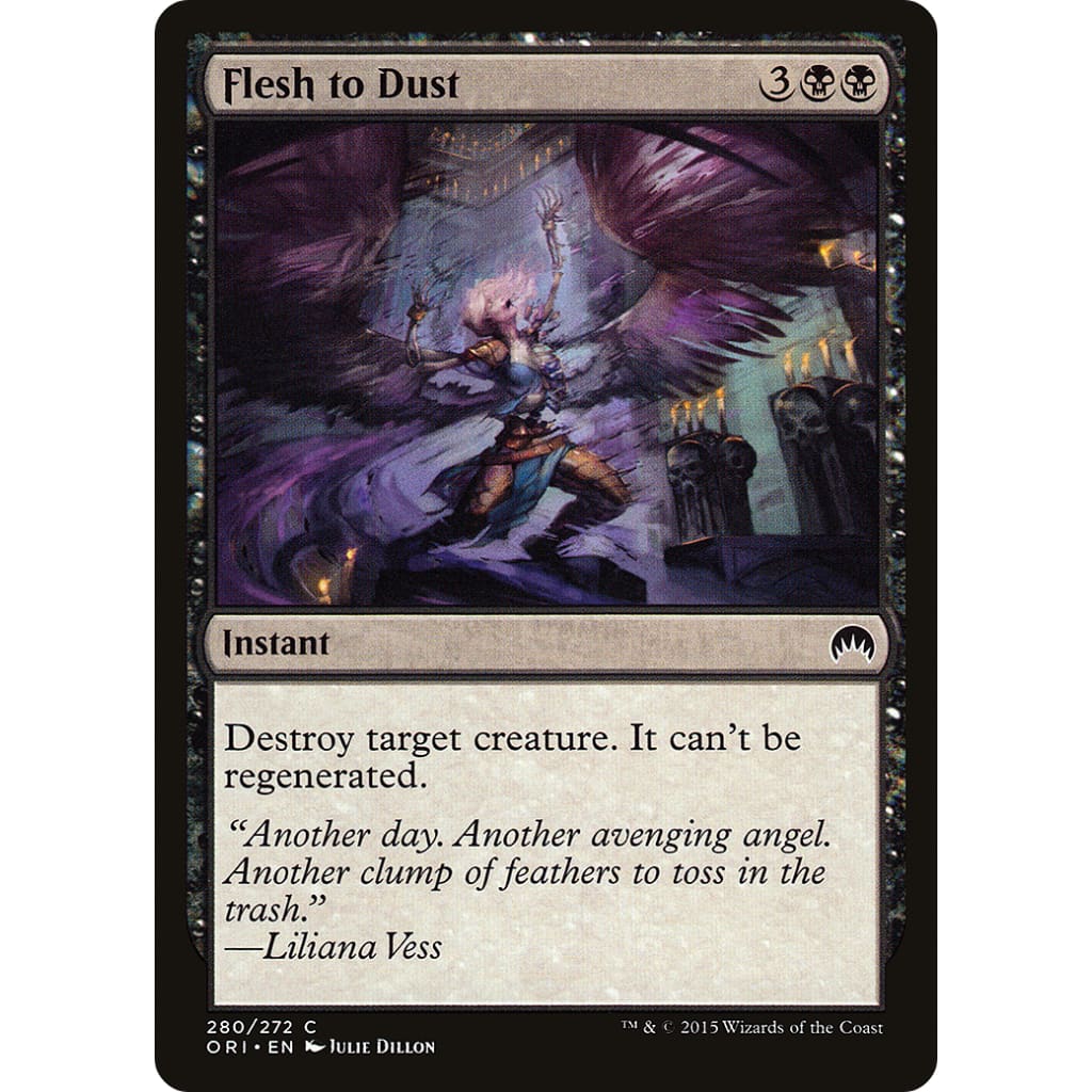 Flesh to Dust (ORI-280) Foil