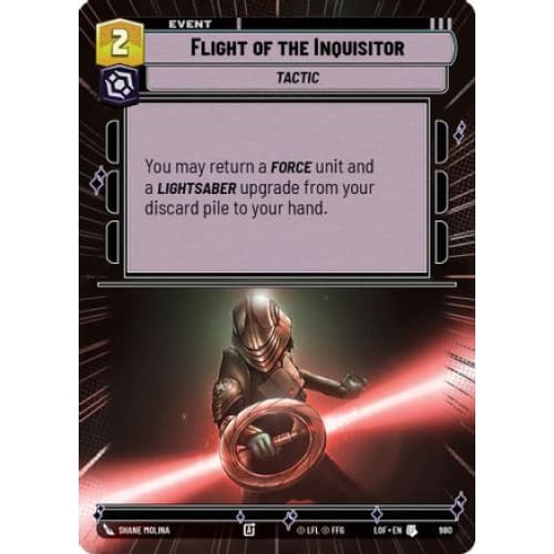 Flight of the Inquisitor (Hyperspace Foil) (980)  Foil