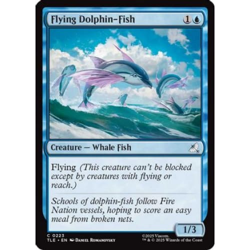 Flying Dolphin-Fish (TLE-223) Foil