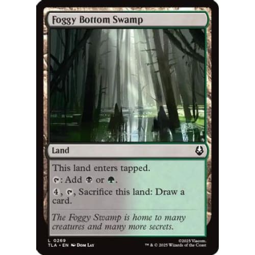 Foggy Bottom Swamp (TLA-269) Foil