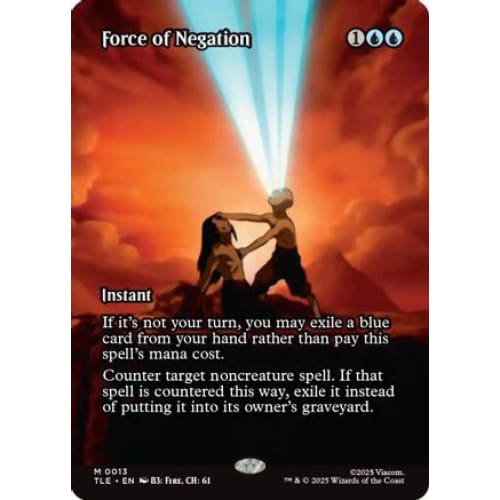 Force of Negation (Borderless) (TLE-013) Foil