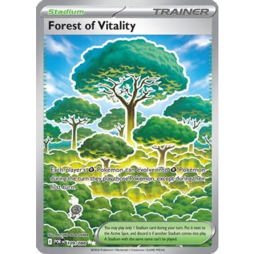 Forest of Vitality (109) Ultra Rare Holofoil