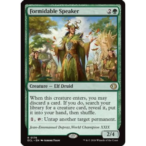 Formidable Speaker (ECL-176)
