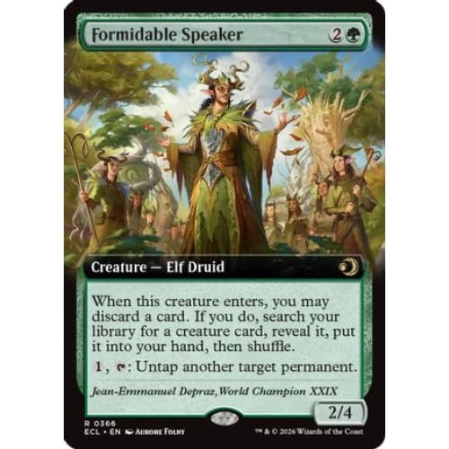 Formidable Speaker (Extended Art) (ECL-366)