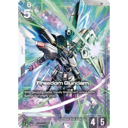 Freedom Gundam (GD03-070) (LR+) (GD03-070) - Steel Requiem Holofoil