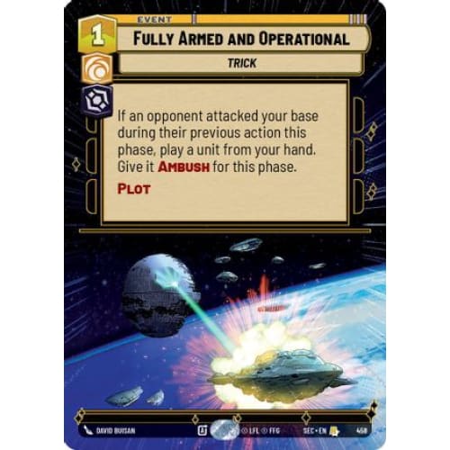 Fully Armed and Operational (Hyperspace) (458)