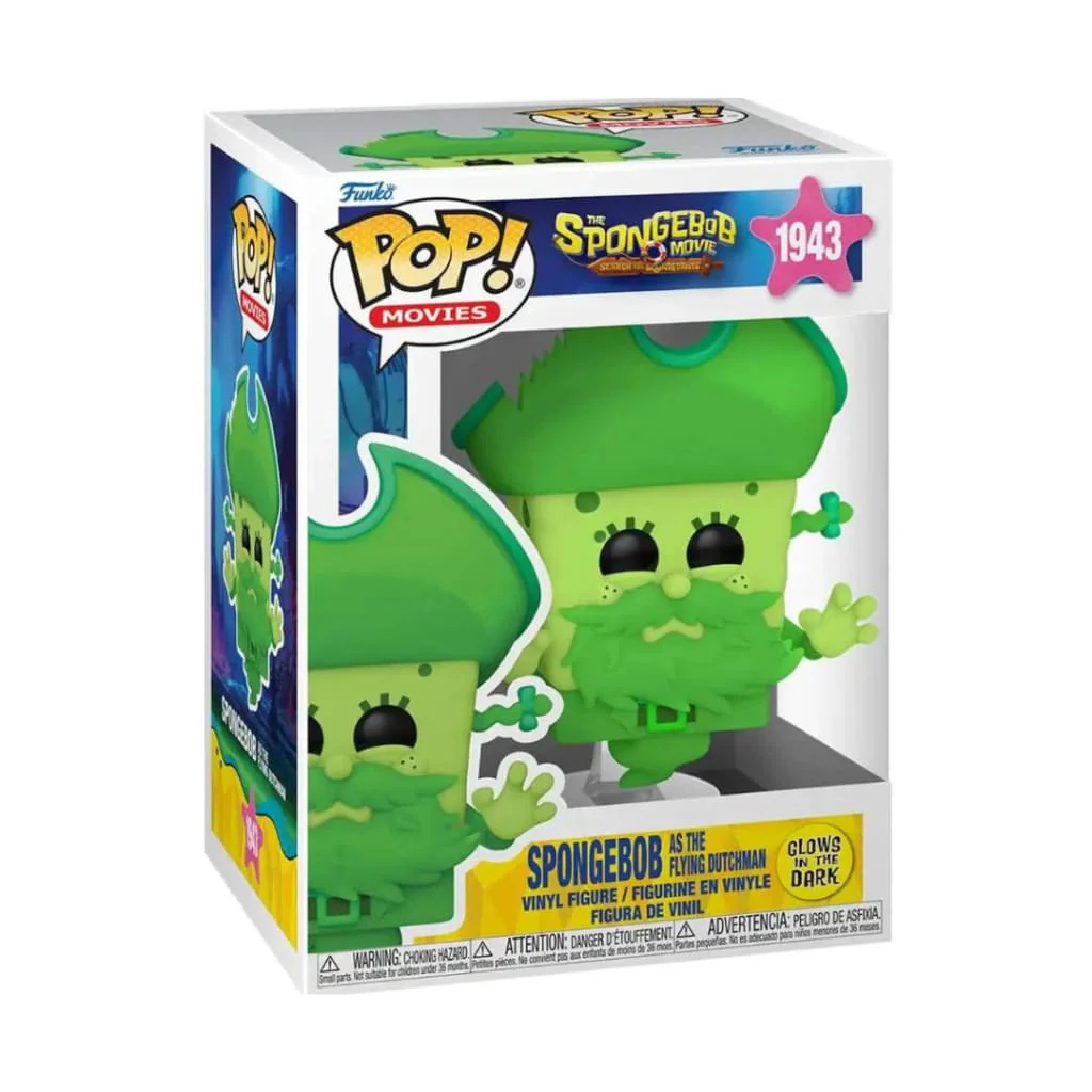 Funko Spongebob Squarepants Movie: Search for Squarepants POP! Movies Spongebob as the Flying Dutchman Vinyl Figure #1943 [Glows in the Dark]