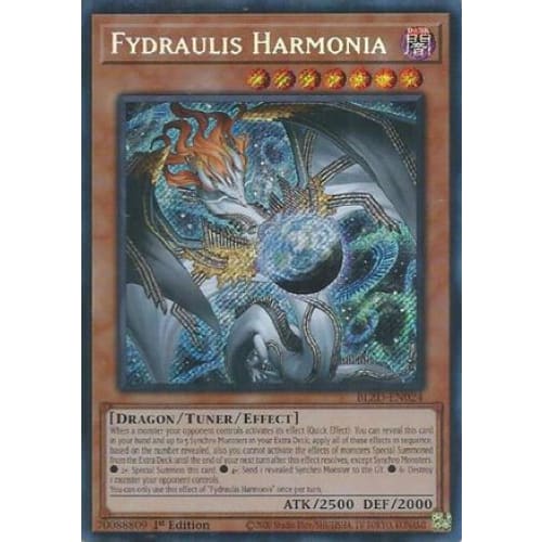 Fydraulis Harmonia - BLZD-EN024 Secret Rare 1st Edition