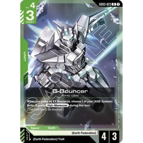 G-Bouncer (GD03-023) - Steel Requiem Holofoil
