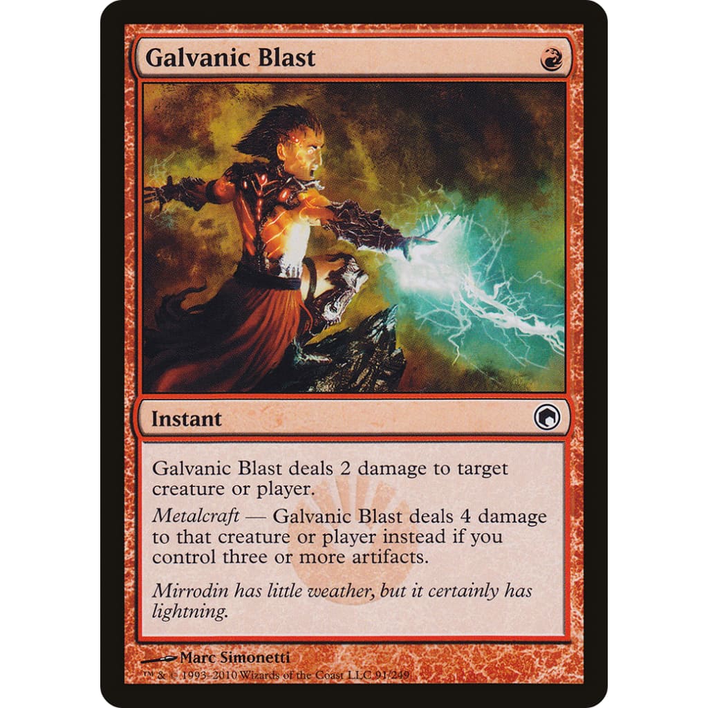 Galvanic Blast (SOM-091) Foil