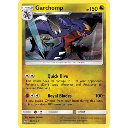 Garchomp (99) Rare Classic Reverse Holofoil