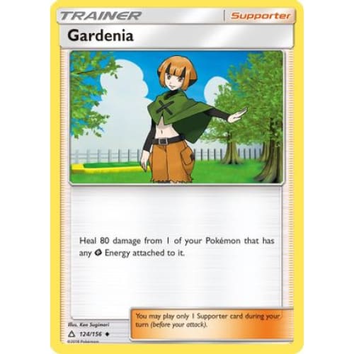 Gardenia (124) Uncommon Reverse Holofoil
