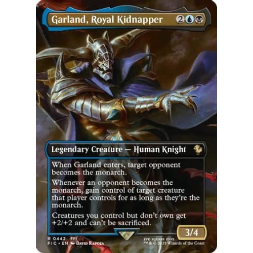 Garland, Royal Kidnapper (Borderless) (FIC-442) Foil