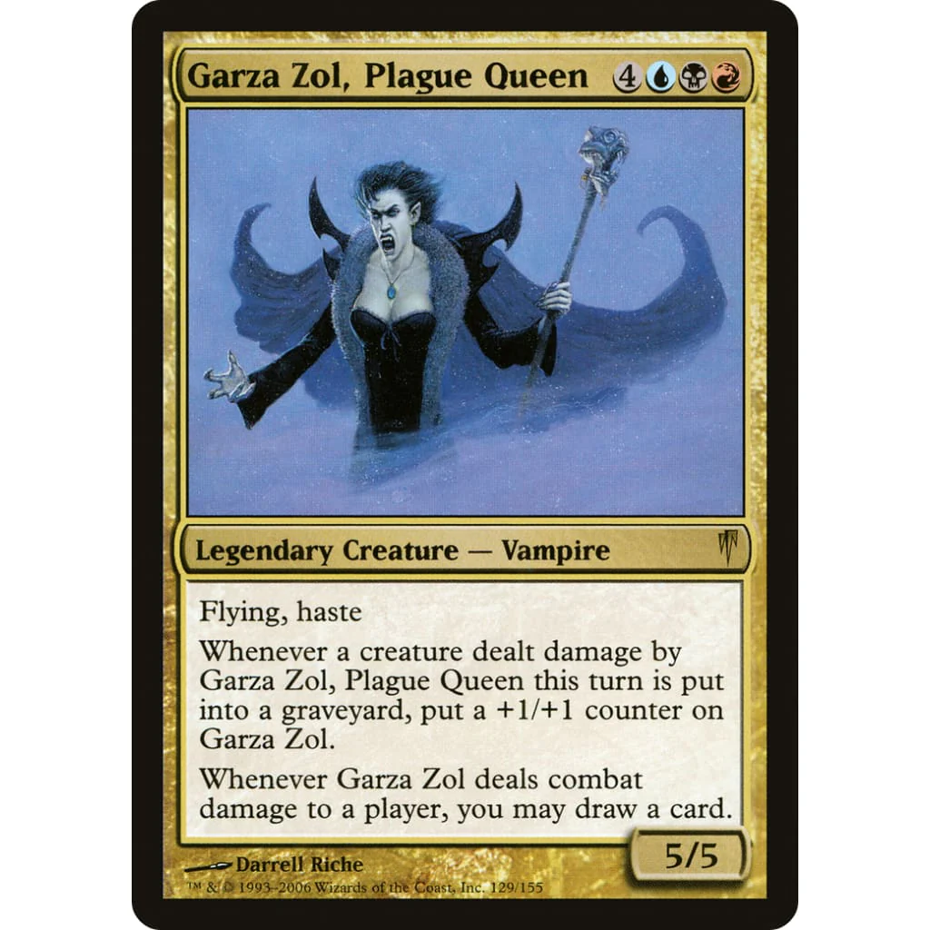 Garza Zol, Plague Queen (CSP-129) Foil