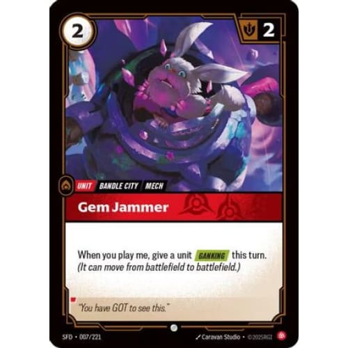 Gem Jammer (007/221) - Spiritforged Foil