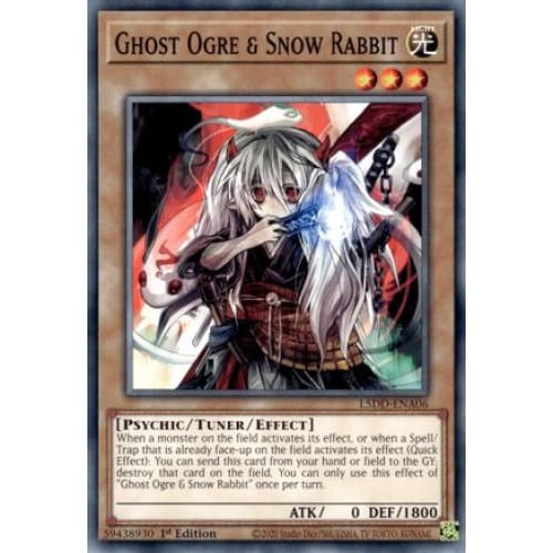Ghost Ogre & Snow Rabbit - L5DD-ENA06 Common / Short Print 1st Edition