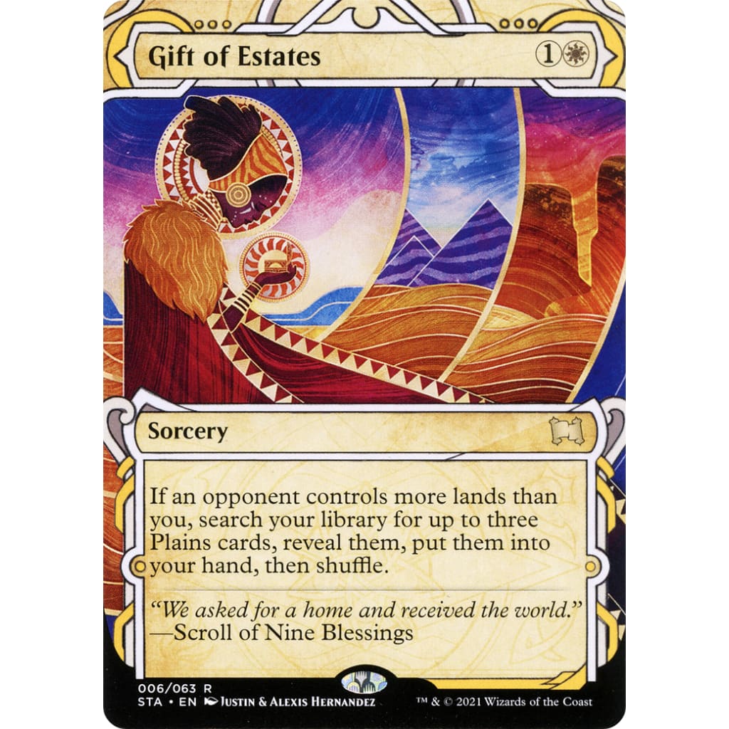 Gift of Estates (STA-006): (Showcase) (Borderless) Foil