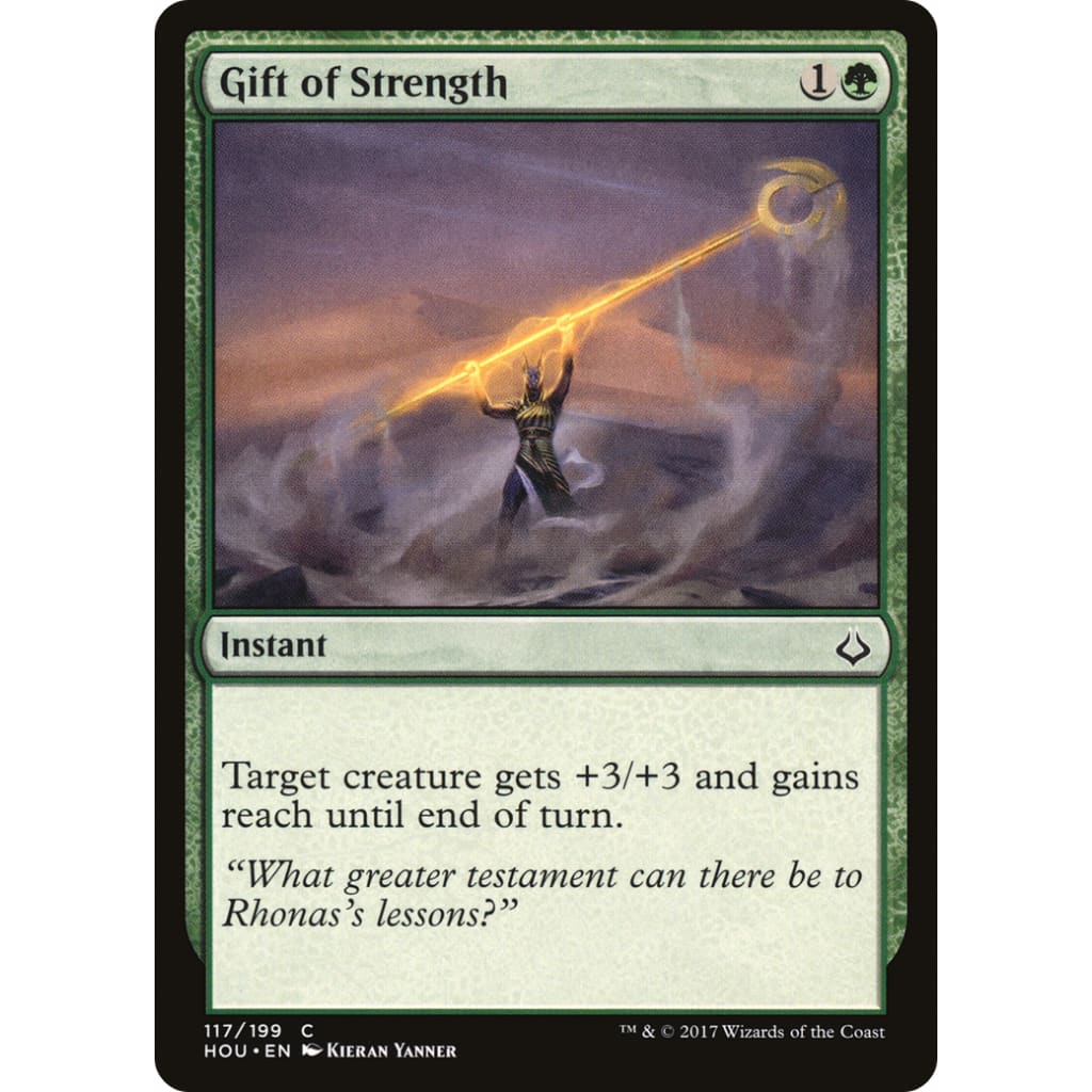 Gift of Strength (HOU-117) Foil
