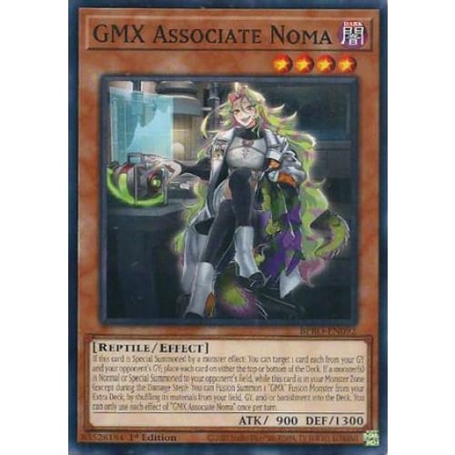 GMX Associate Noma - BPRO-EN092 Common / Short Print 1st Edition