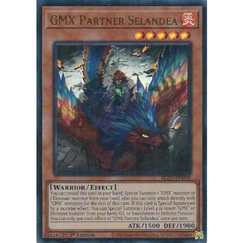 GMX Partner Selandea - BLZD-EN090 Ultra Rare 1st Edition