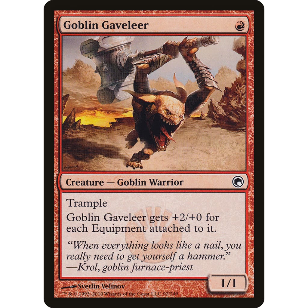 Goblin Gaveleer (SOM-092) Foil