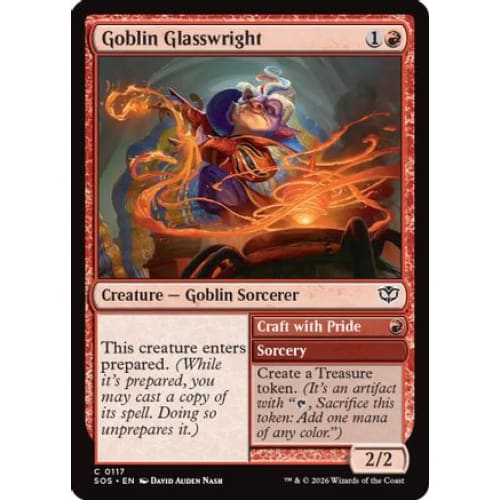 Goblin Glasswright (SOS-117) Foil