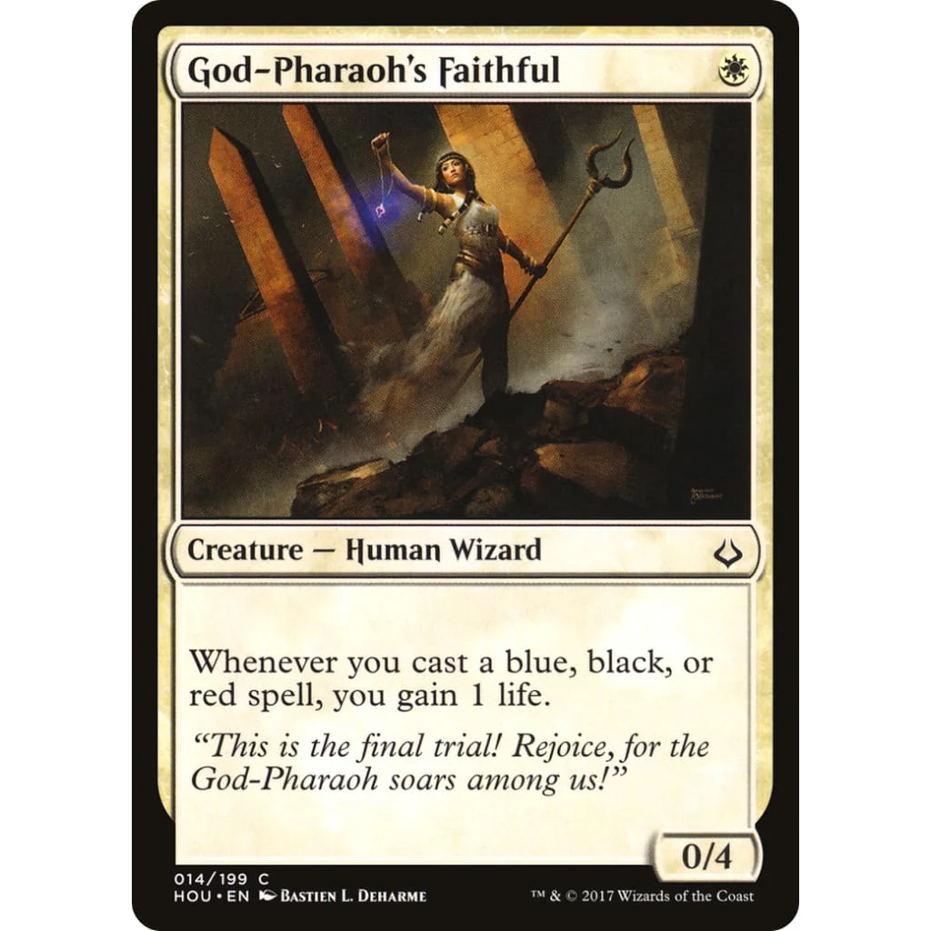 God-Pharaoh's Faithful (HOU-014) Foil