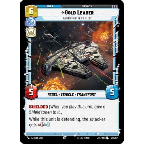 Gold Leader - Fastest Ship in the Fleet (054/262)