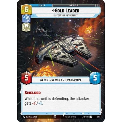 Gold Leader - Fastest Ship in the Fleet (Hyperspace) (316)