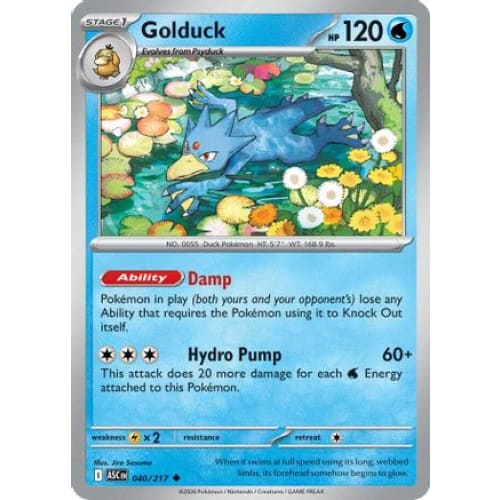 Golduck (40) Uncommon