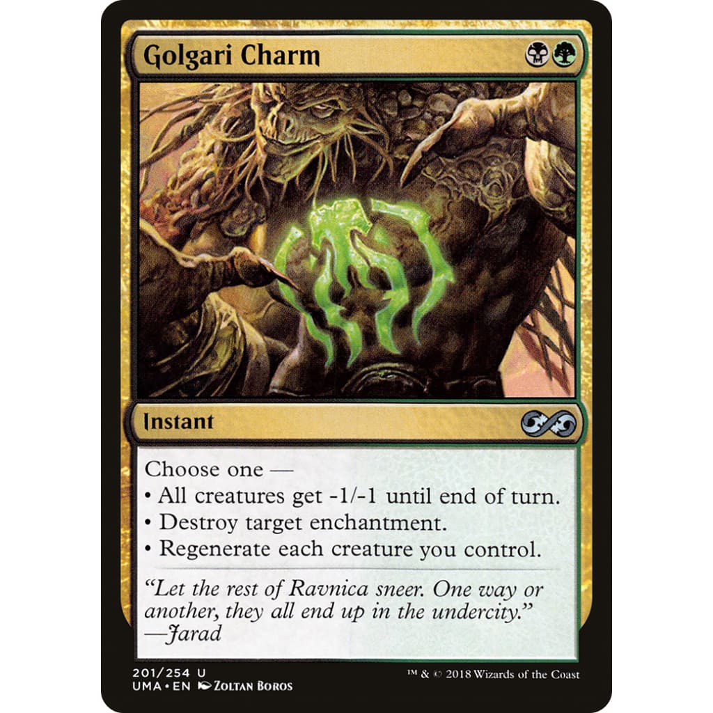 Golgari Charm (UMA-201) Foil