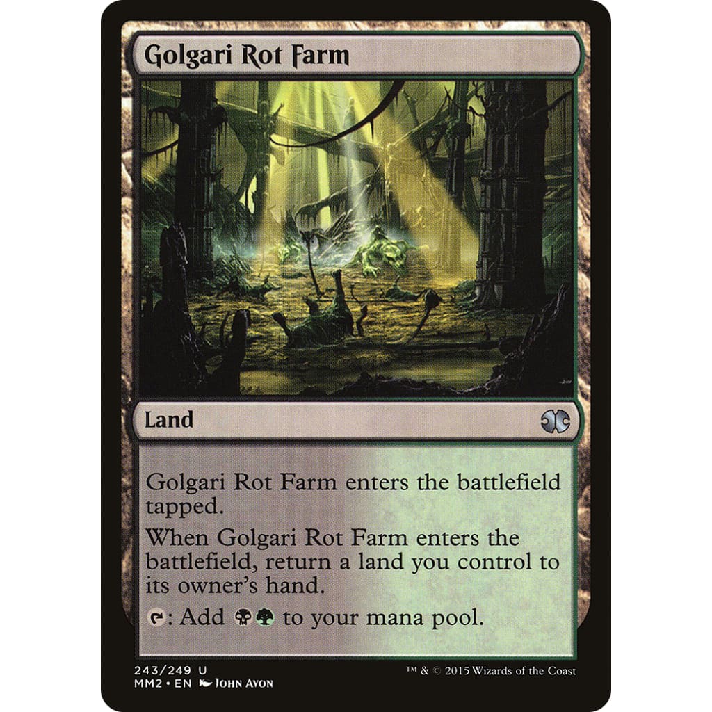 Golgari Rot Farm (MM2-243) Foil