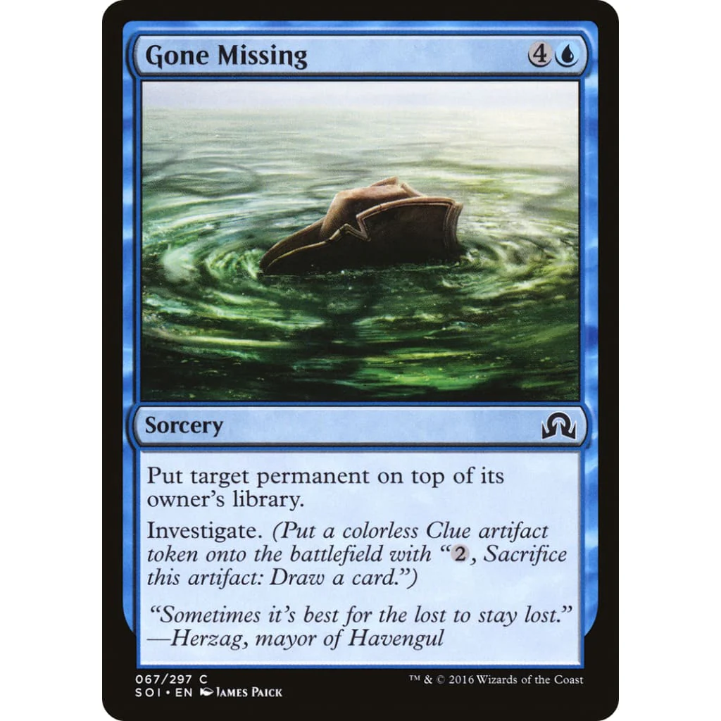 Gone Missing (SOI-067) Foil