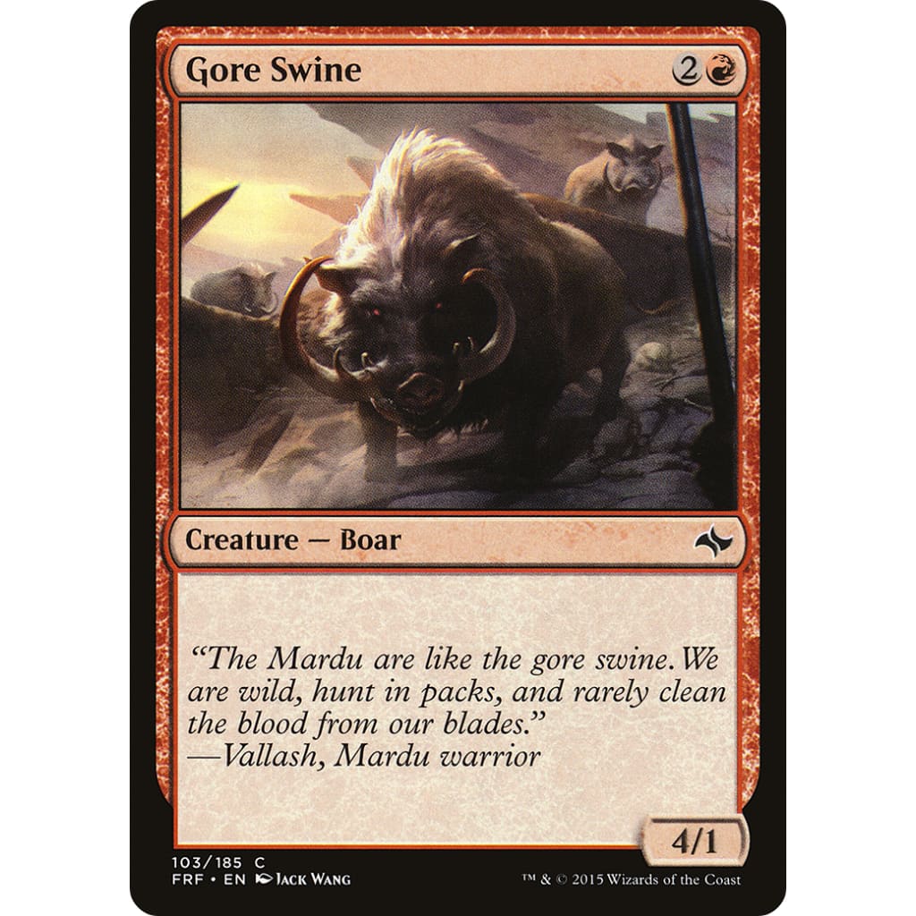 Gore Swine (FRF-103) Foil