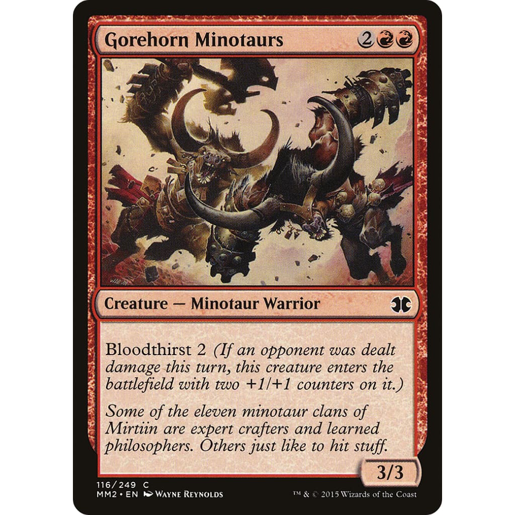 Gorehorn Minotaurs (MM2-116) Foil