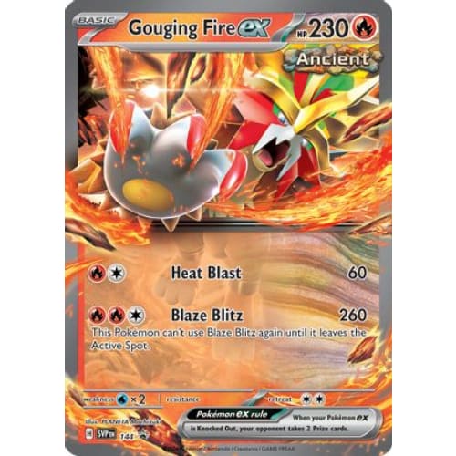 Gouging Fire ex - 144 (144) Promo Holofoil