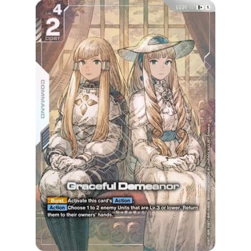 Graceful Demeanor (R+) (GD04-117) -  Holofoil