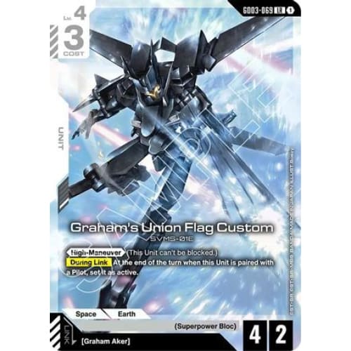 Graham's Union Flag Custom (GD03-069) - Steel Requiem Holofoil