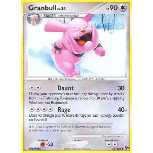 Granbull (39) Uncommon