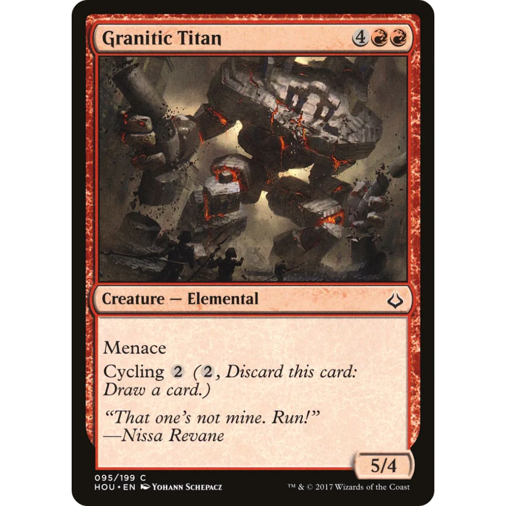 Granitic Titan (HOU-095) Foil