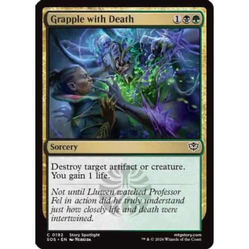 Grapple with Death (SOS-192) Foil