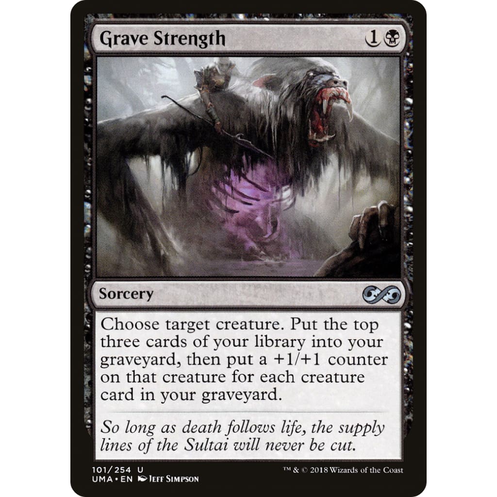 Grave Strength (UMA-101) Foil