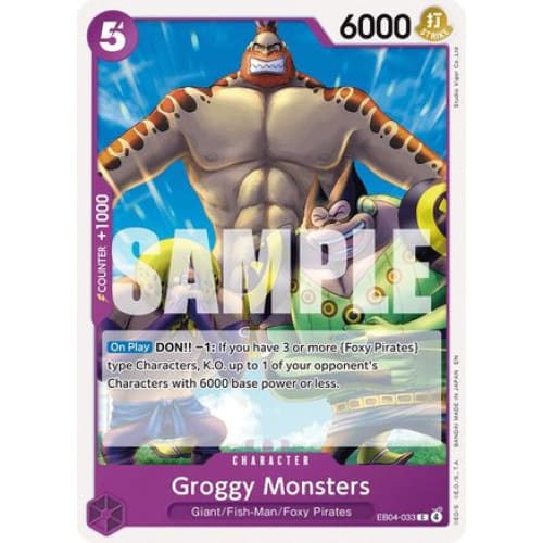 Groggy Monsters EB04-033 C The Azure Sea's Seven