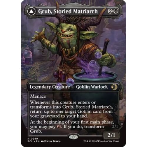 Grub, Storied Matriarch (Borderless) (ECL-289) Foil