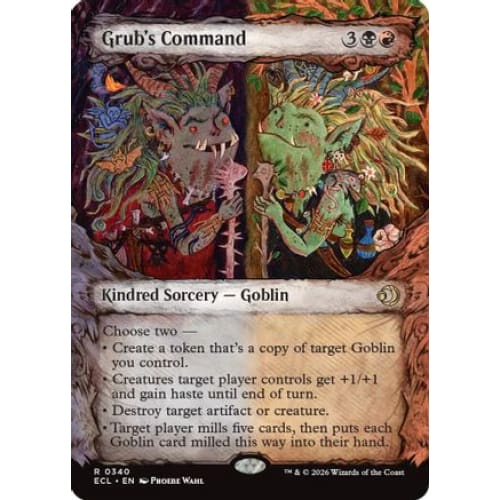 Grub's Command (Showcase) (ECL-340) Foil