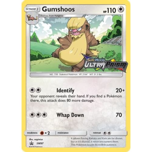 Gumshoos - SM97 (Prerelease) Promo
