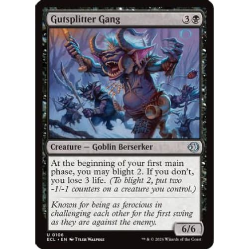 Gutsplitter Gang (ECL-106) Foil
