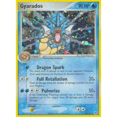 Gyarados (8) Holo Rare